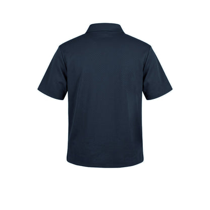 9NINE Navy เสื้อโปโลกอล์ฟผู้ชาย