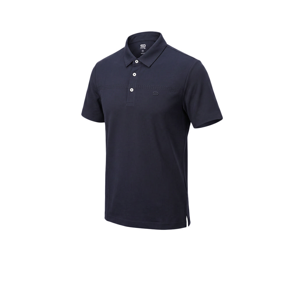 9NINE Navy 26 เสื้อโปโลกอล์ฟผู้ชาย Supersports Thailand