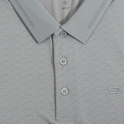 9NINE Grey 26 เสื้อโปโลกอล์ฟผู้ชาย