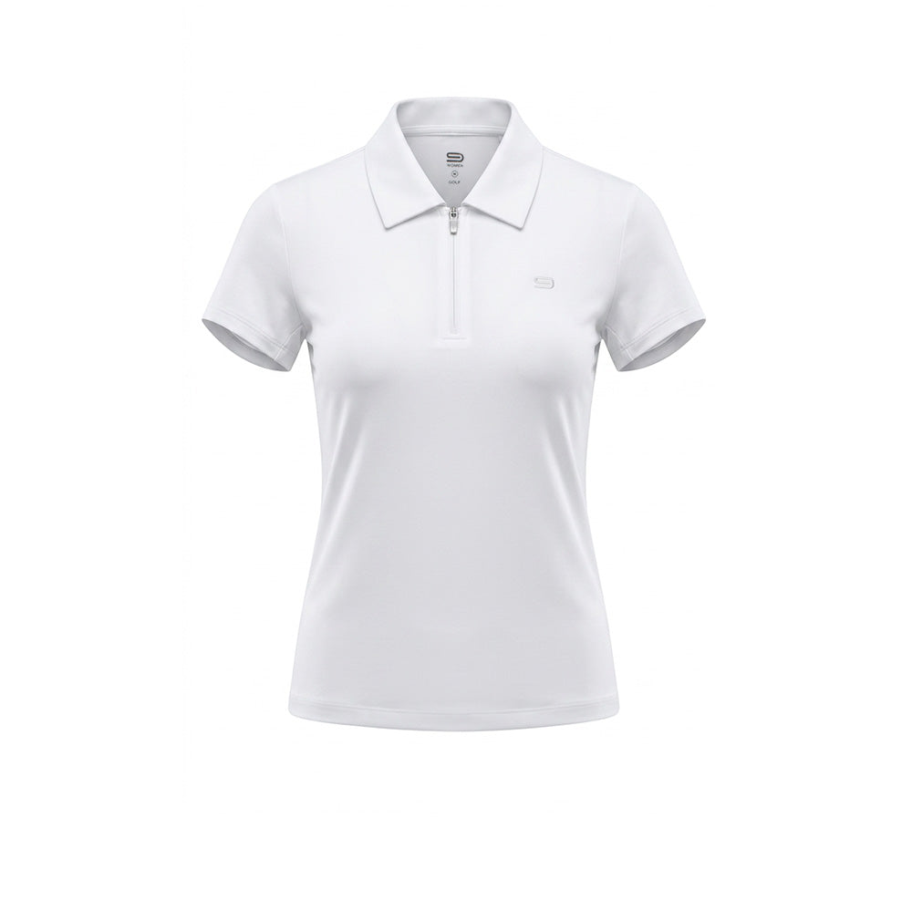 9NINE White 26 เสื้อโปโลกอล์ฟผู้หญิง Supersports Thailand