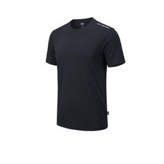 9NINE Black 02 Men's Badminton T-Shirt