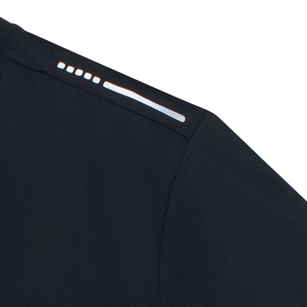 9NINE Black 02 Men's Badminton T-Shirt Supersports Thailand