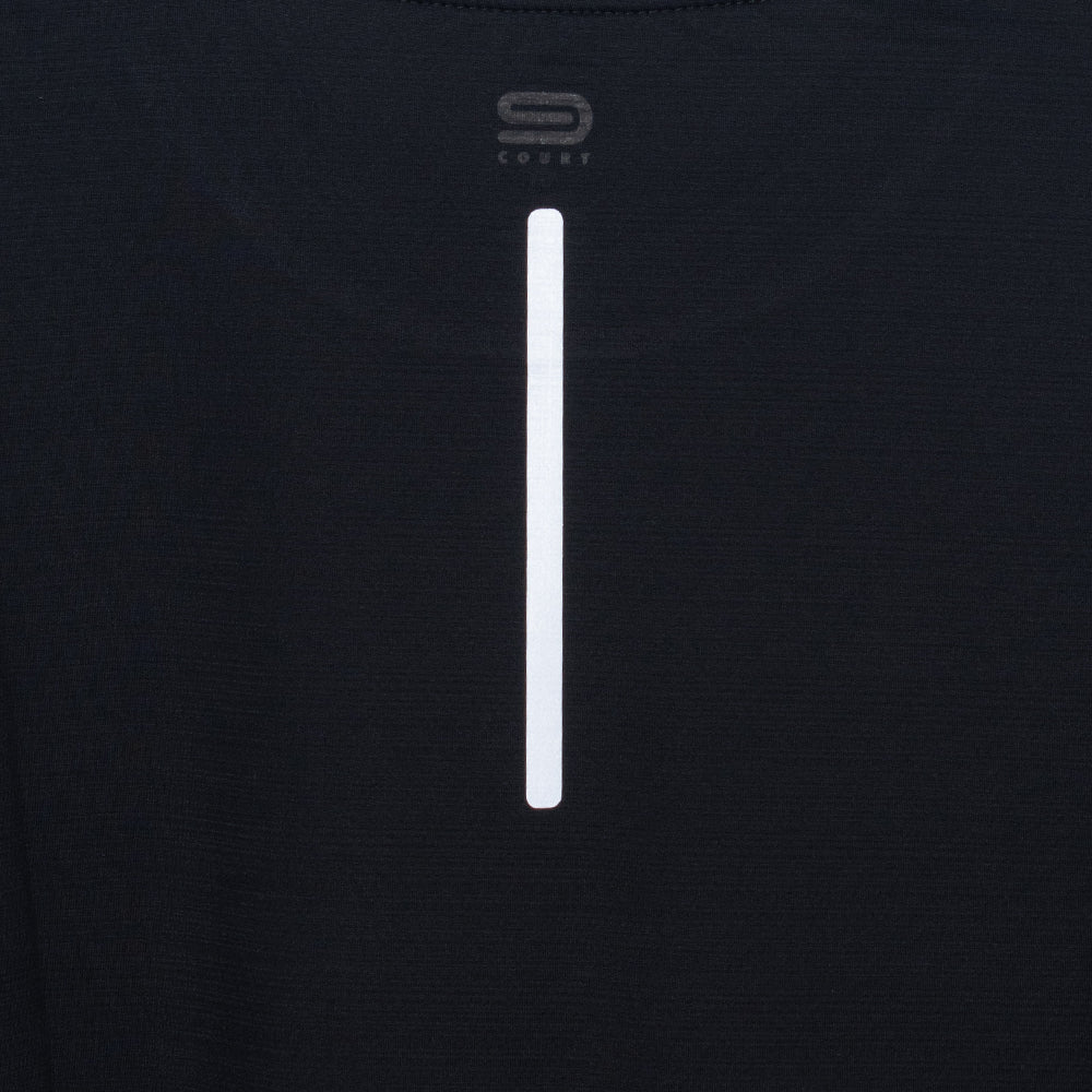 9NINE Black 02 Men's Badminton T-Shirt Supersports Thailand
