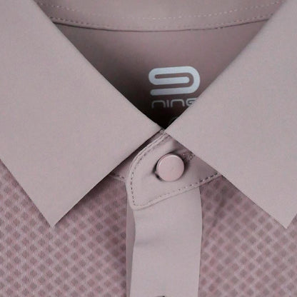 9NINE Pink Men's Polo Golf - Supersports Thailand