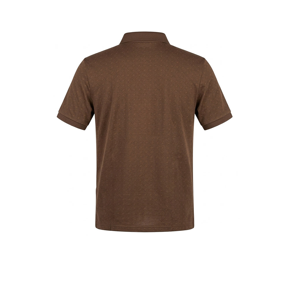 9NINE Brown เสื้อโปโลกอล์ฟผู้ชาย Supersports Thailand