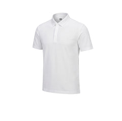 9NINE White เสื้อโปโลกอล์ฟผู้ชาย