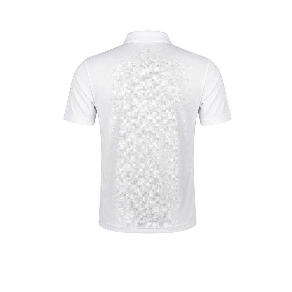 9NINE White เสื้อโปโลกอล์ฟผู้ชาย Supersports Thailand