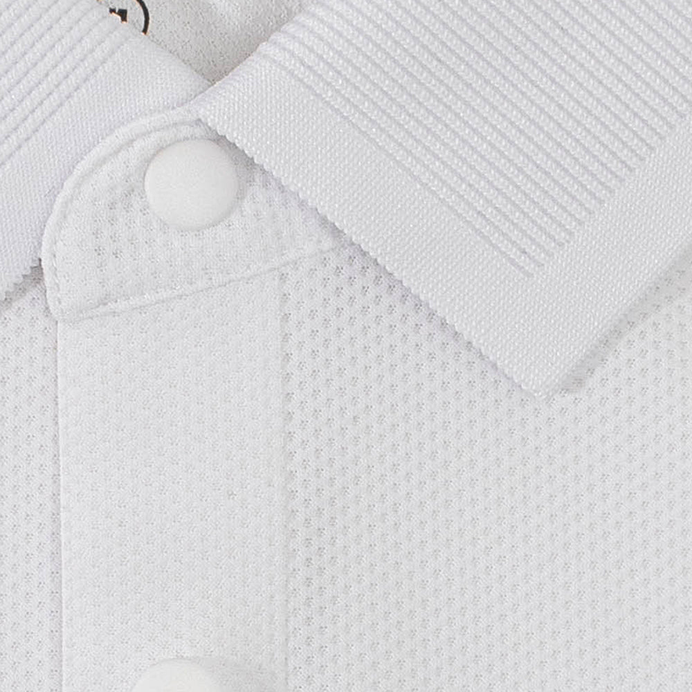9NINE White เสื้อโปโลกอล์ฟผู้ชาย Supersports Thailand
