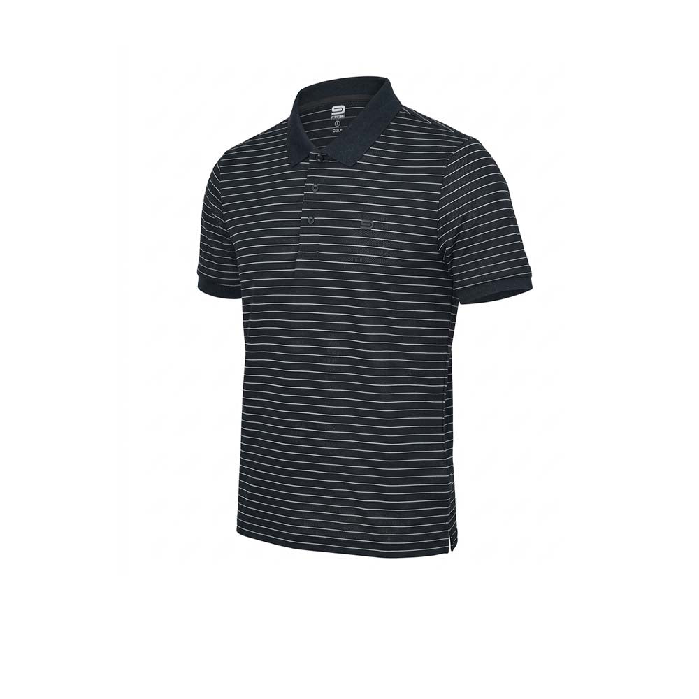 9NINE Black Men's Golf Polo Shirt - Supersports Thailand Supersports Thailand