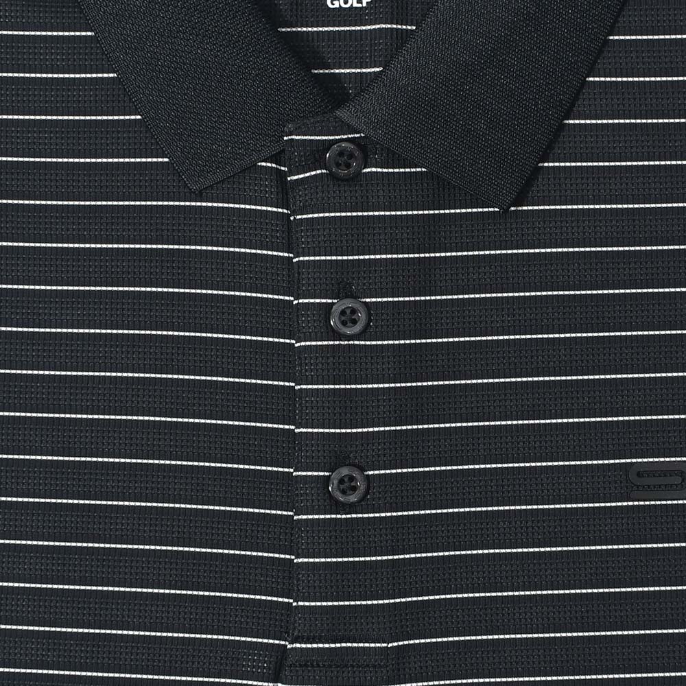 9NINE Black Men's Golf Polo Shirt - Supersports Thailand