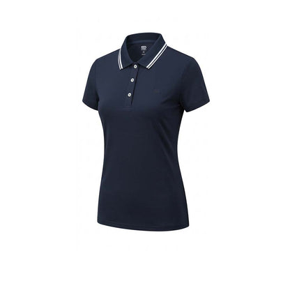 9NINE Navy Women's Golf Polo Shirt - Supersports Thailand