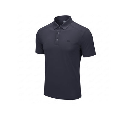 9NINE Navy เสื้อโปโลกอล์ฟผู้ชาย