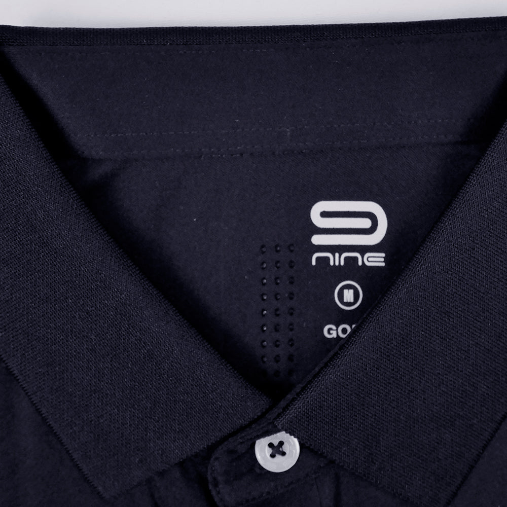 9NINE Navy เสื้อโปโลกอล์ฟผู้ชาย Supersports Thailand