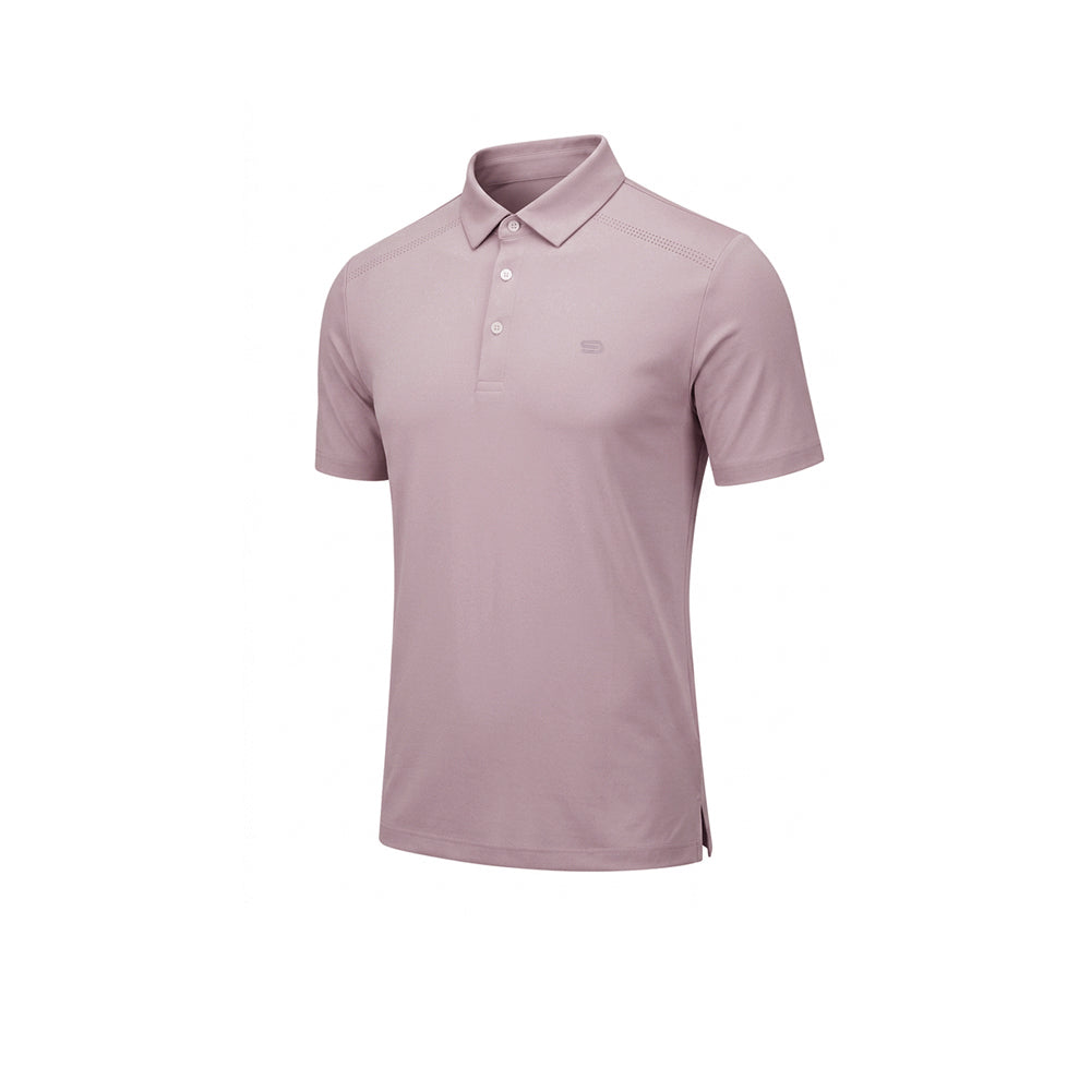 9NINE Pink เสื้อโปโลกอล์ฟผู้ชาย Supersports Thailand