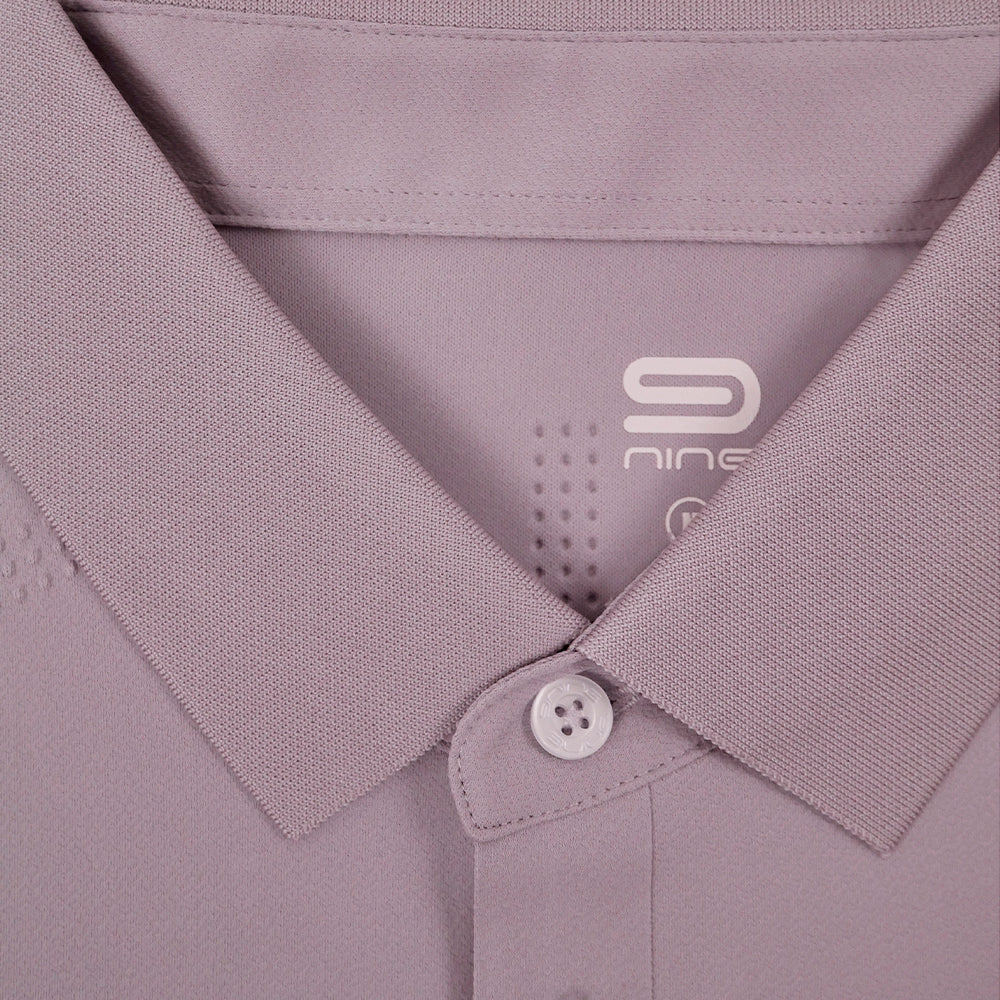 9NINE Pink เสื้อโปโลกอล์ฟผู้ชาย Supersports Thailand