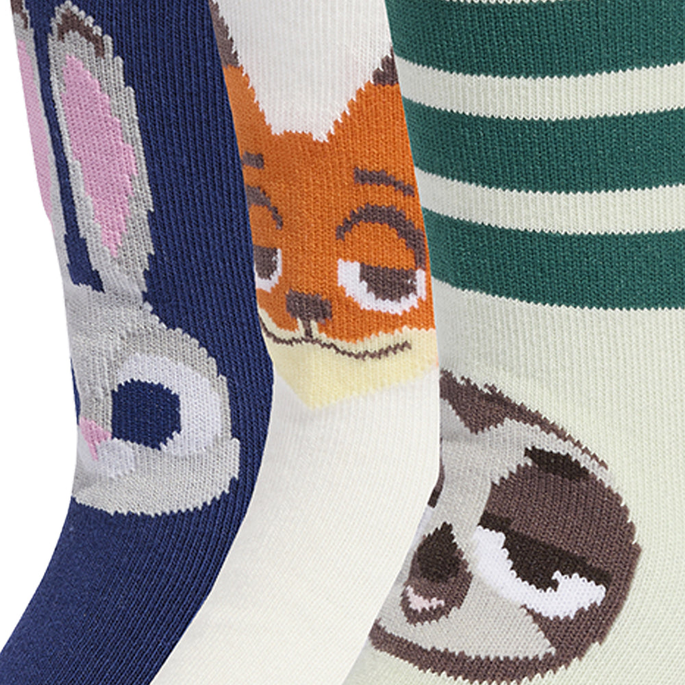 ADIDAS Disney Zootopia Kids Socks (3 Pairs) - Supersports Thailand Supersports Thailand