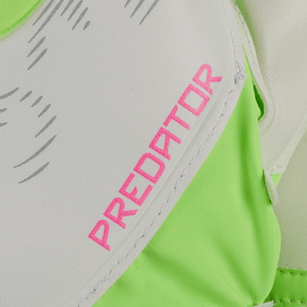 ADIDAS Predator Match Fingersave Kids Goalkeeper Gloves - Supersports Thailand