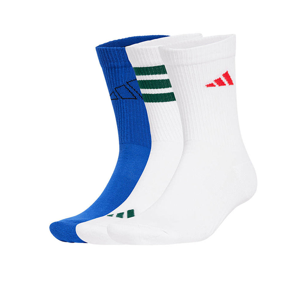 ADIDAS Logo Unisex Socks (3 Pairs) - Supersports Thailand