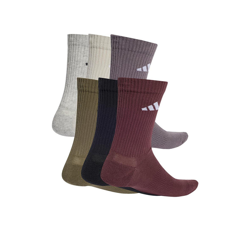 ADIDAS Cushioned Crew Unisex Socks (6 Pairs) - Supersports Thailand