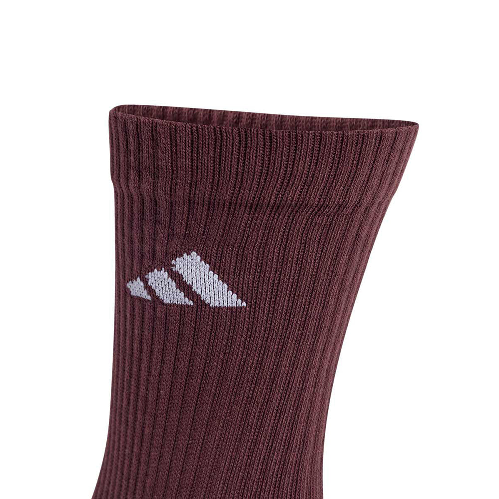 ADIDAS Cushioned Crew Unisex Socks (6 Pairs) - Supersports Thailand