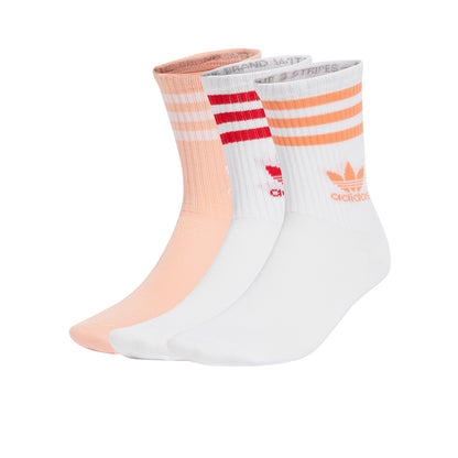 ADIDAS ORIGINALS Mid Cut Crew Unisex Socks (3 Pairs)