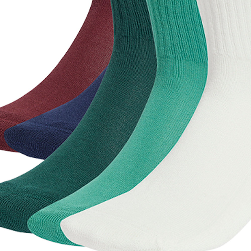 ADIDAS ORIGINALS Trefoil Cushion Crew Unisex Socks (6 Pairs) - Supersports Thailand