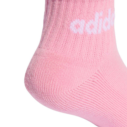 ADIDAS Linear Ankle ถุงเท้าเด็ก (แพ็ค 5 คู่)
