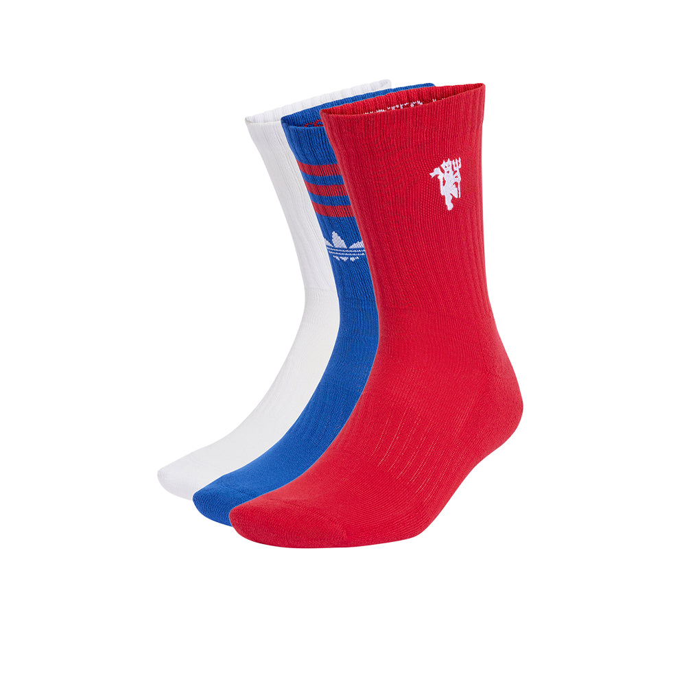 ADIDAS Manchester United Men's Football Socks (3 Pairs) - Supersports Thailand Supersports Thailand