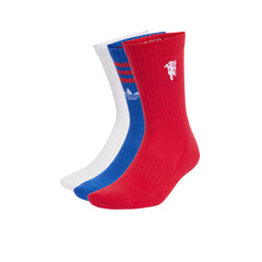 ADIDAS Manchester United Men's Football Socks (3 Pairs) - Supersports Thailand