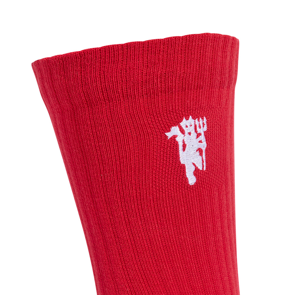 ADIDAS Manchester United Men's Football Socks (3 Pairs) - Supersports Thailand Supersports Thailand