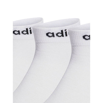 ADIDAS Think Linear Ankle ถุงเท้าผู้ใหญ่ (แพ็ค 3 คู่)