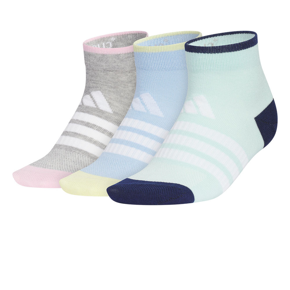 40% OFF on ADIDAS CLIMACOOL Ankle Kids Socks (3 Pairs) | SUPERSPORTS
