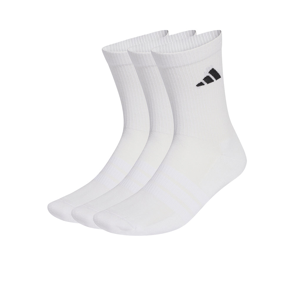 ADIDAS Cushioned Sportswear Crew Unisex Socks (3 Pair Pack) - Supersports Thailand