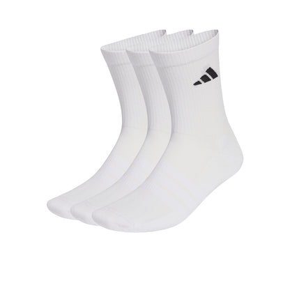 ADIDAS Cushioned Sportswear Crew Unisex Socks (3 Pair Pack) - Supersports Thailand