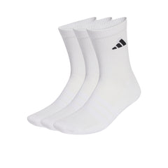 ADIDAS Cushioned Sportswear Crew Unisex Socks (3 Pair Pack) - Supersports Thailand