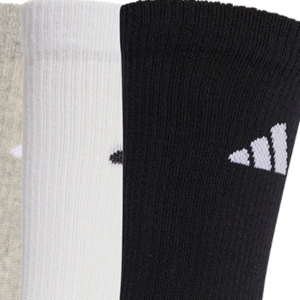 ADIDAS Cushioned Sportswear Crew Unisex Socks (3 Pair Pack) - Supersports Thailand Supersports Thailand