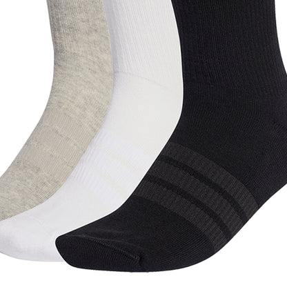 ADIDAS Cushioned Sportswear Crew Unisex Socks (3 Pair Pack) - Supersports Thailand