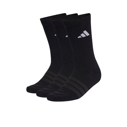 ADIDAS Cushioned Sportswear Crew Unisex Socks (3 Pair Pack) - Supersports Thailand