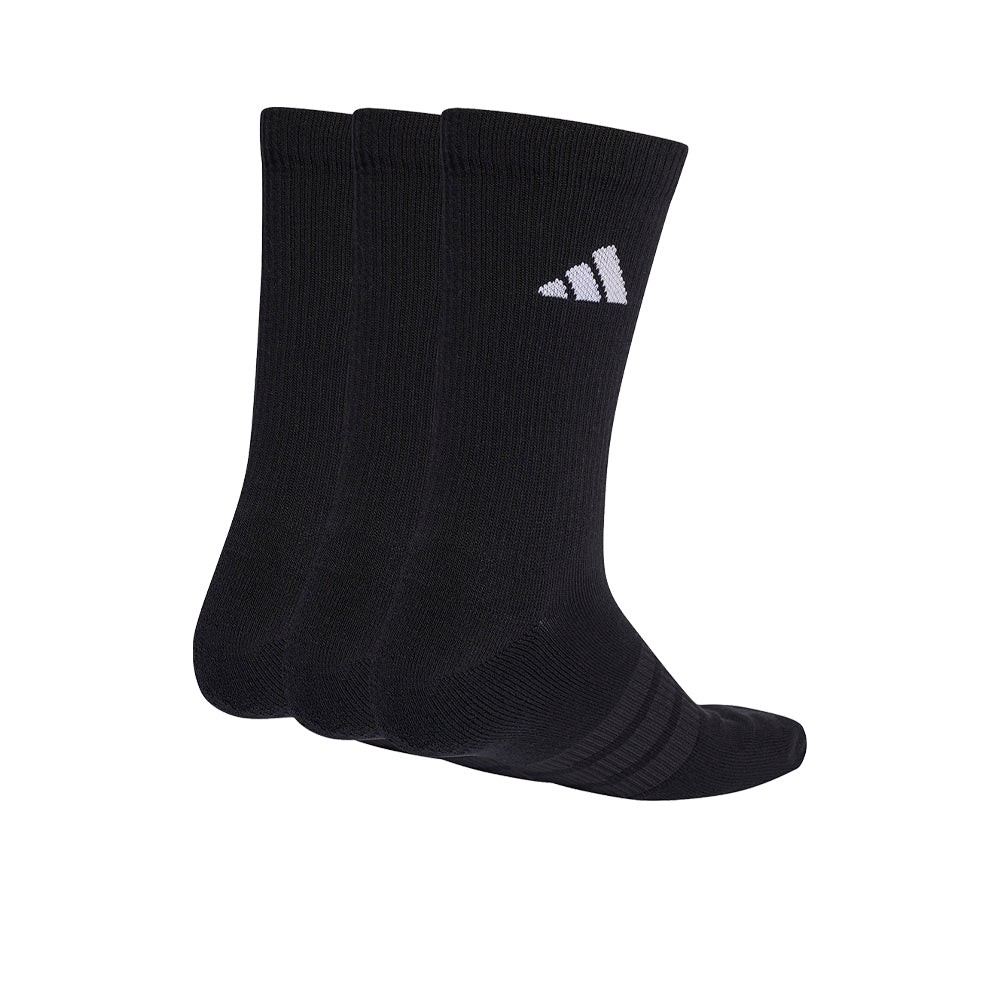 ADIDAS Cushioned Sportswear Crew Unisex Socks (3 Pair Pack) - Supersports Thailand