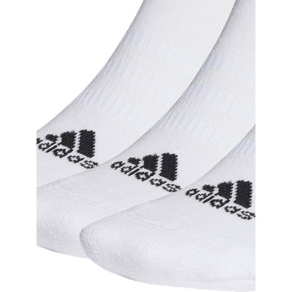ADIDAS Cushioned Low-Cut ถุงเท้าผู้ชาย (แพ็ค 3 คู่)