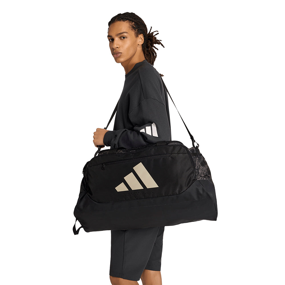 ADIDAS Training Defender Graphic Unisex Duffel Bag - Supersports Thailand