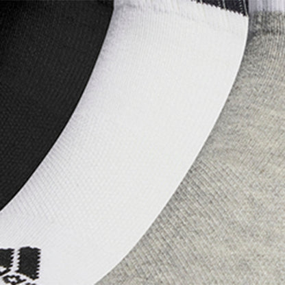ADIDAS 3-Stripes Cushioned Sportswear Low-Cut Unisex Socks (3 Pairs)