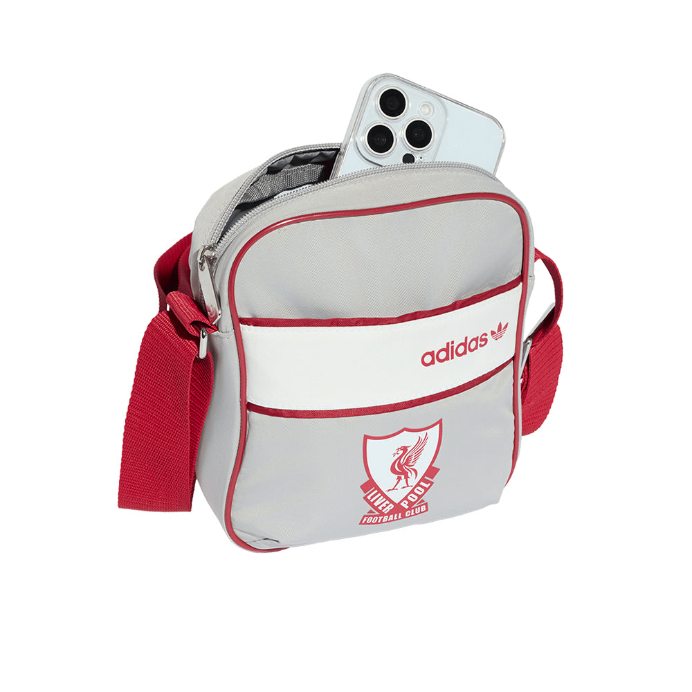 ADIDAS Liverpool FC กระเป๋าสะพายข้างผู้ชาย Supersports Thailand