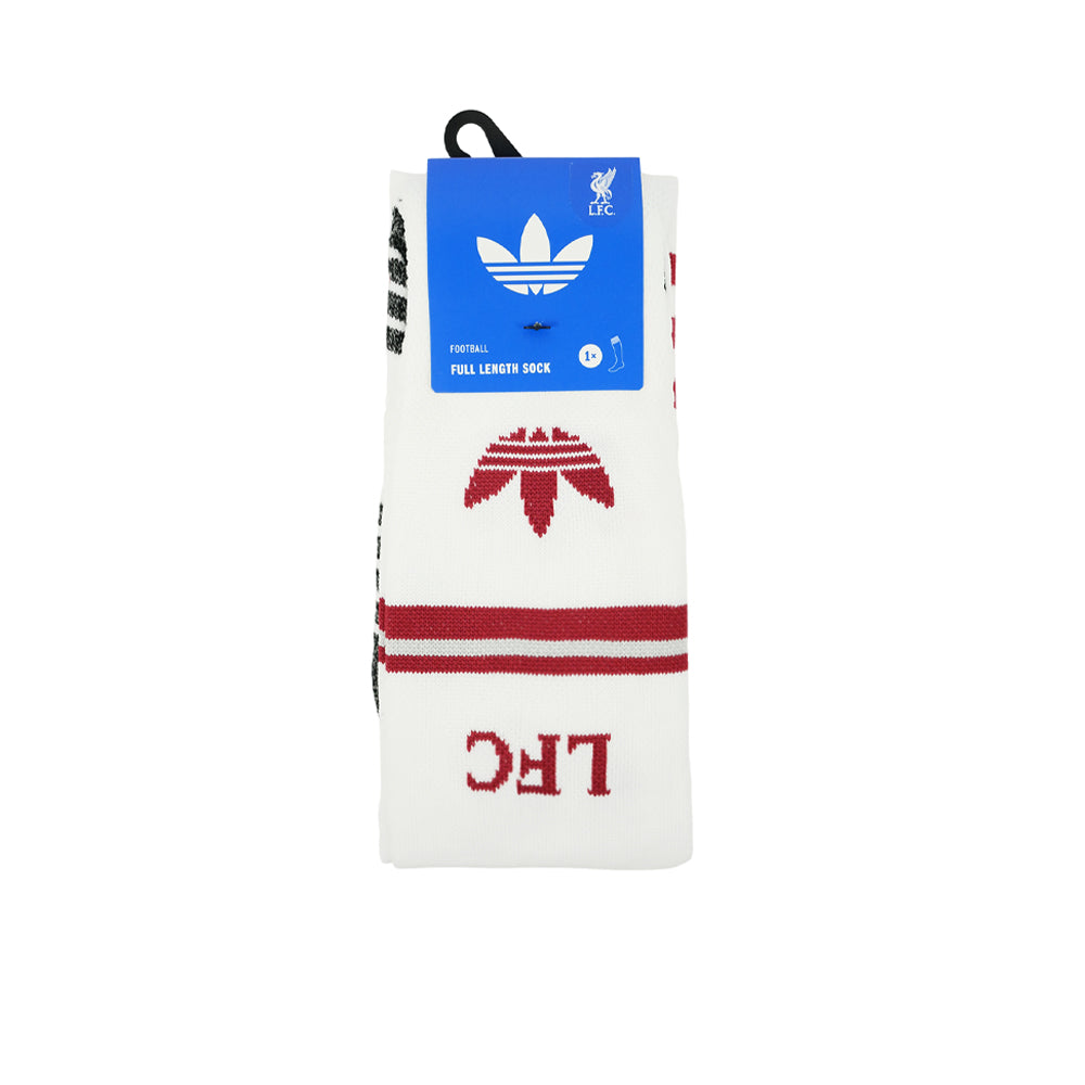 ADIDAS ถุงเท้าฟุตบอลผู้ชายทีมลิเวอร์พูล ชุดเยือน ฤดูกาล 2026/27 Supersports Thailand