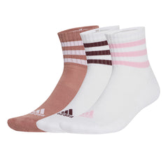 ADIDAS 3-Stripes Cushioned Sportswear Low-Cut Unisex Socks (3 Pairs)