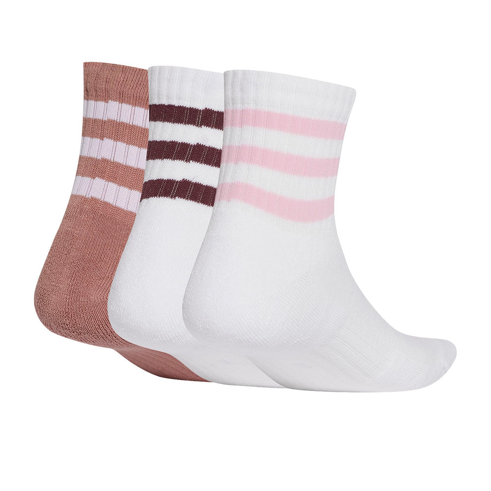 ADIDAS 3-Stripes Cushioned Sportswear Low-Cut Unisex Socks (3 Pairs)
