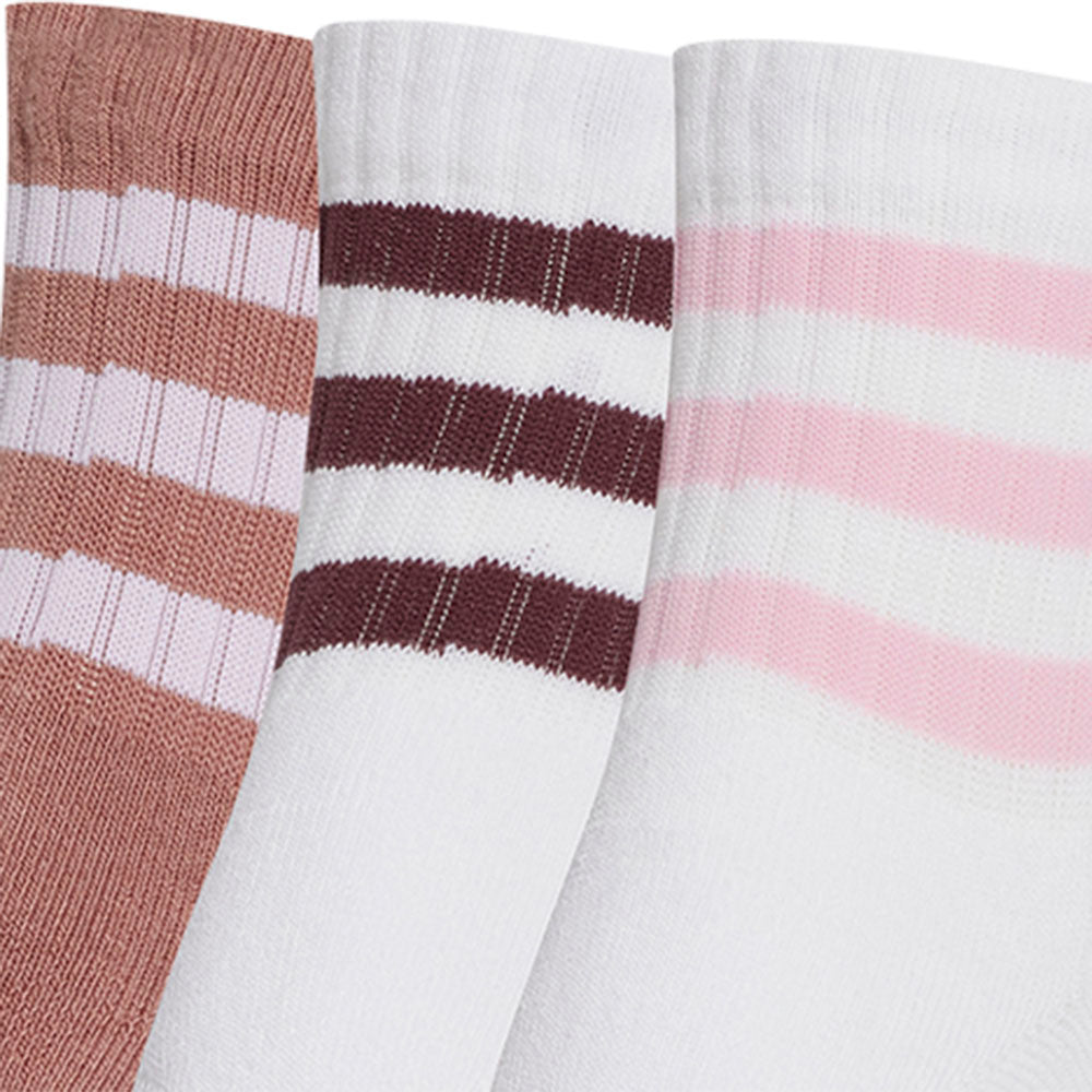 ADIDAS 3-Stripes Cushioned Sportswear Low-Cut Unisex Socks (3 Pairs)