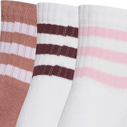 ADIDAS 3-Stripes Cushioned Sportswear Low-Cut Unisex Socks (3 Pairs)