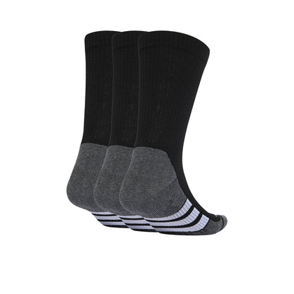 ADIDAS Performance Grip CLIMACOOL Cushioned Crew Unisex Socks (3 Pairs) - Supersports Thailand