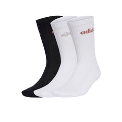 ADIDAS Linear Cushioned Crew Unisex Socks (3 Pairs)